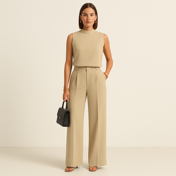 Élégant Chic femmes 2 pièces ensembles