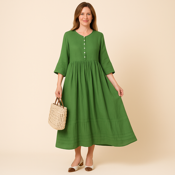 Robe en lin Abigail