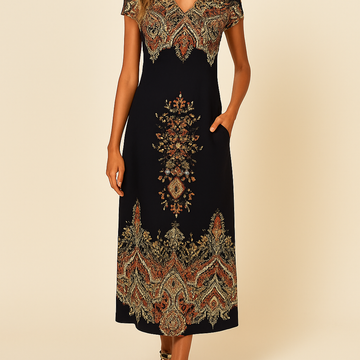 Lena | Robe Casual Élégante à Coupe Ample