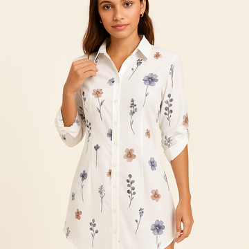 Robe Fleurie Élégante